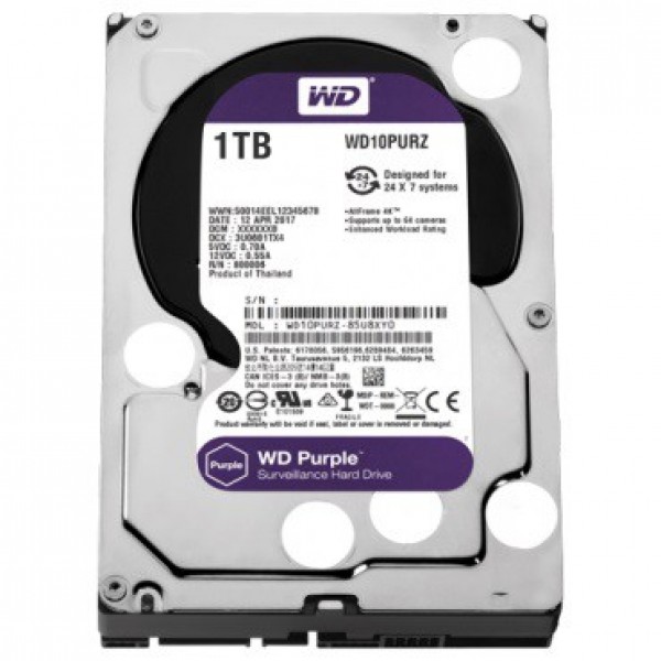 HDD WD 1TB WD10PURZ