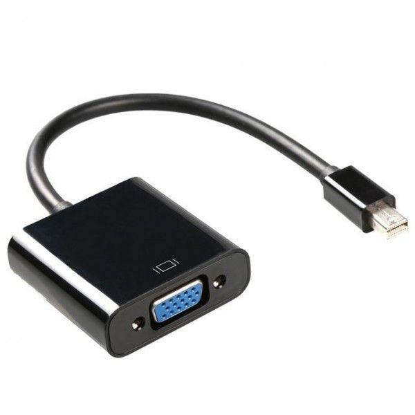 Adapter E-Green DP (M)-VGA D-sub (F) crni