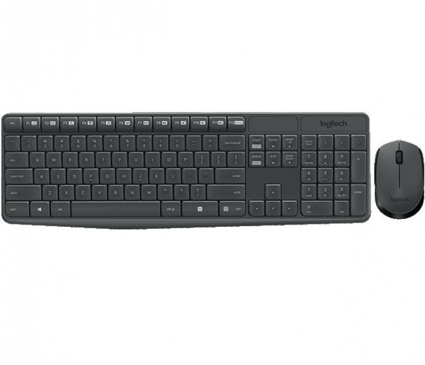 KB Logitech Cord.Set MK235 YU